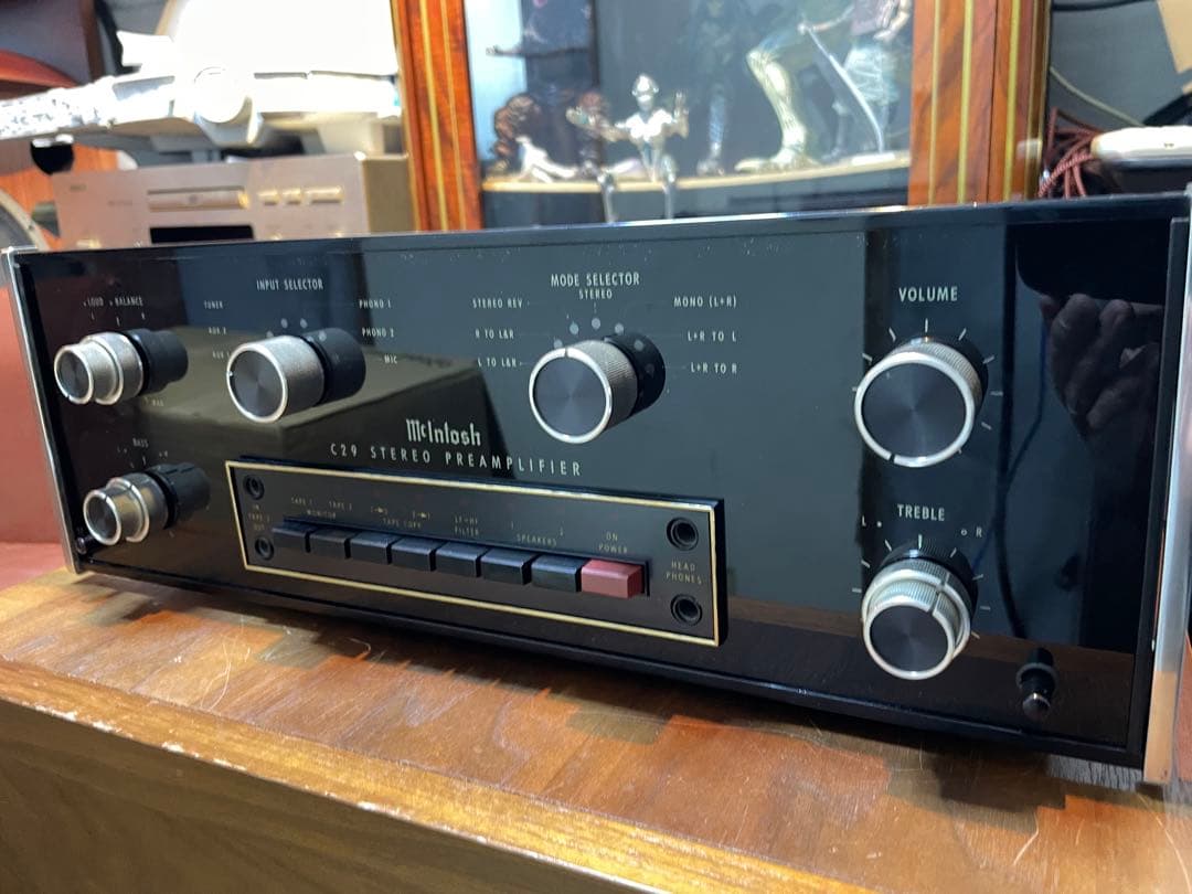 極美品　完動品　McIntosh C29 ステレオプリアンプ 本体
