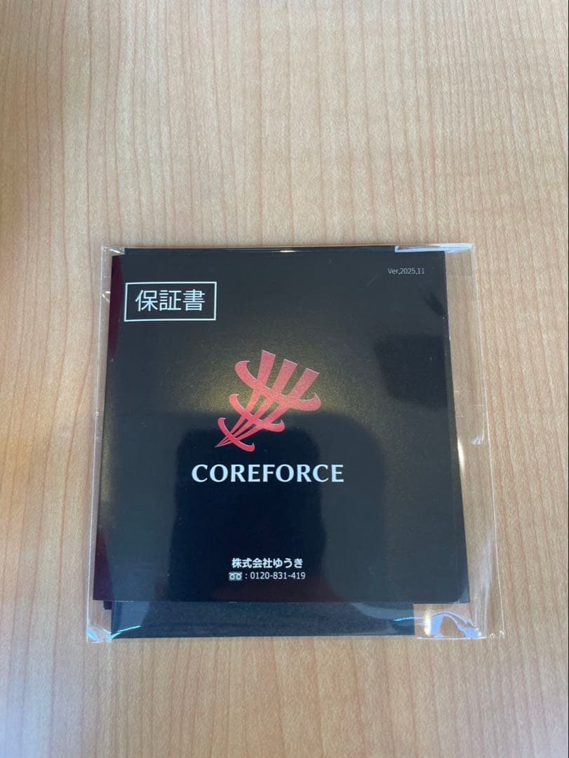 COREFORCE ネックレス 【新品未使用】【保証書付き】