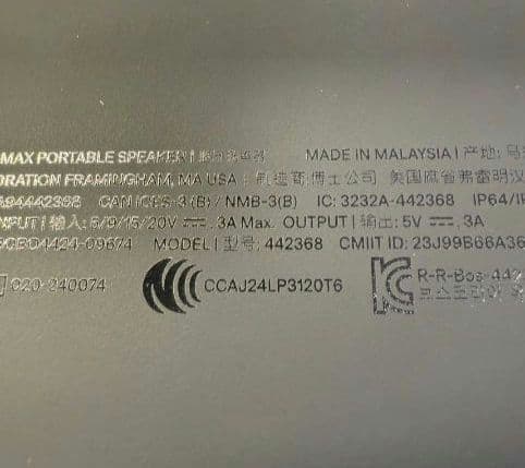 BOSE 442368☆ポータブルワイヤレススピーカー BOSE ブラック