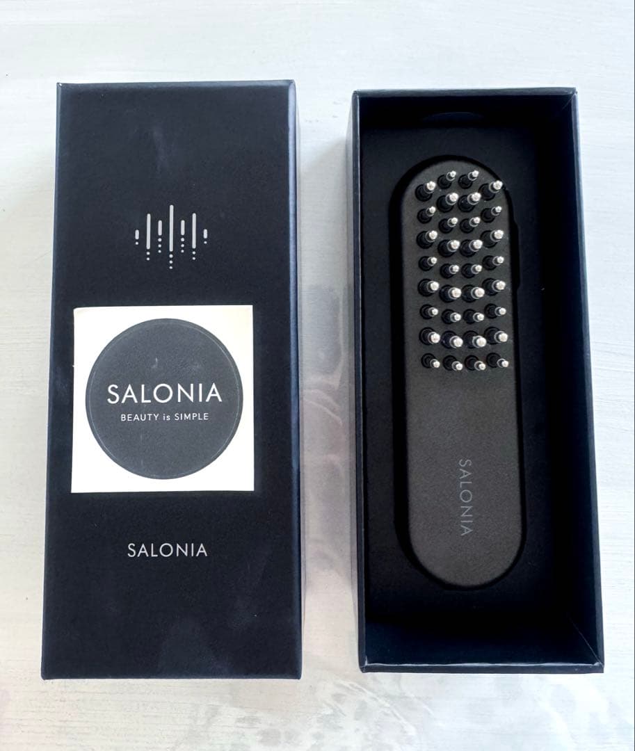 【2回使用のみ】SALONIA/サロニア EMSリフトブラシ3Dケア