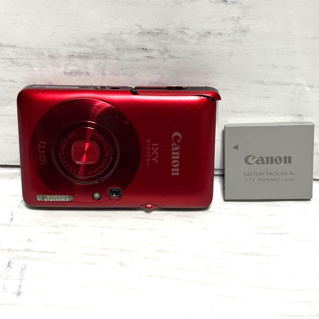 【動作確認済】Canon IXY DIGITAL 210 IS レッド