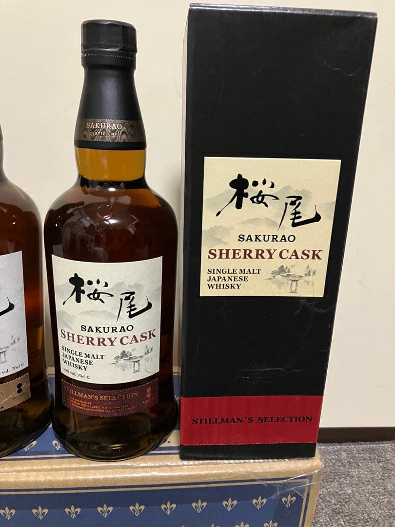 桜尾SAKURAO シェリーカスク　ファーストカスク1st700ml 2本セット