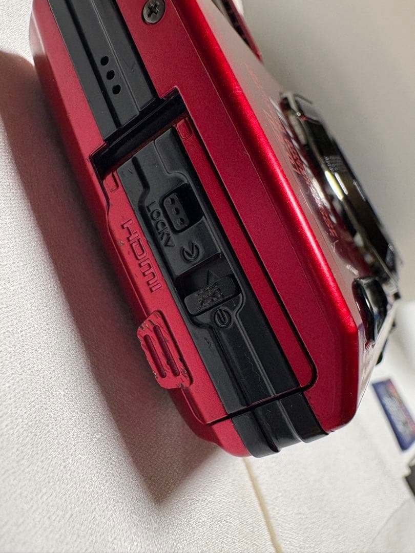【動作確認済み】OLYMPUS TOUGH TG-４ レッド　SDカード付き