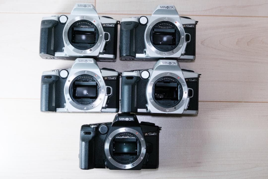 MINOLTA α Sweet II 5台まとめ売り 稼働品あり ジャンク扱い