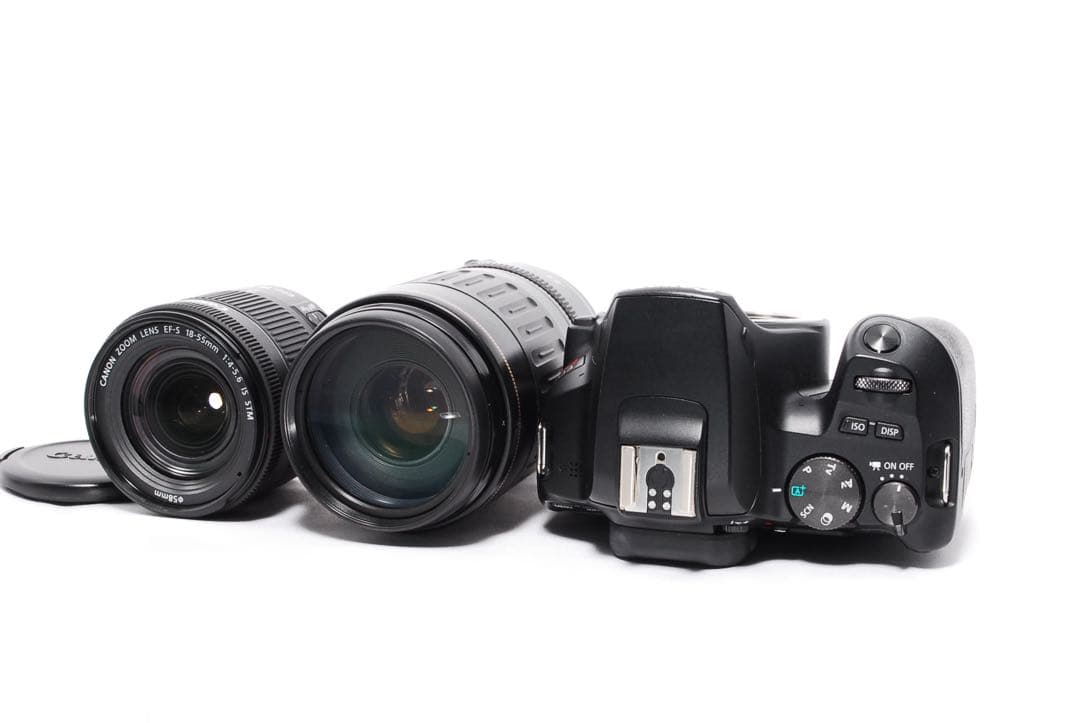 ◆バッグ付き◆Canon Kiss X10◆一眼レフカメラ◆STM＆望遠Wレンズ