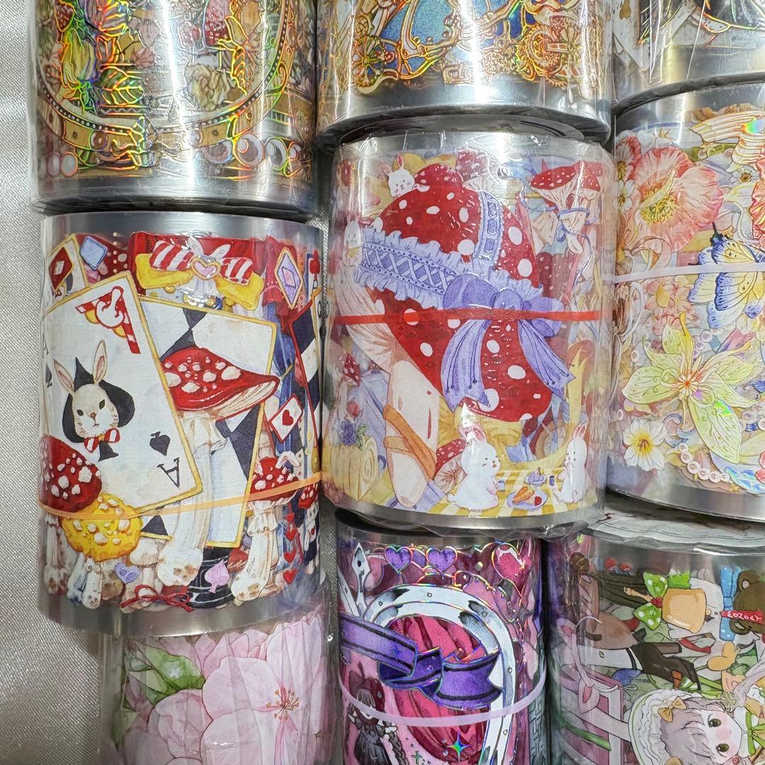 海外マステ　まとめ売り②15個セット　おまけつき　　新品未開封　中古あり
