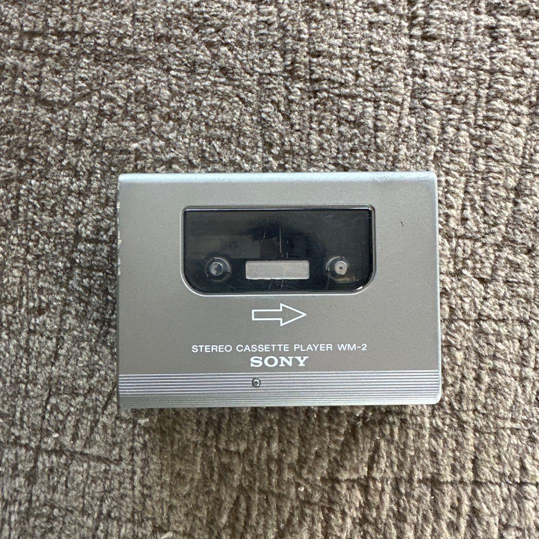 SONY ステレオカセットプレーヤー WM-2　ジャンク品