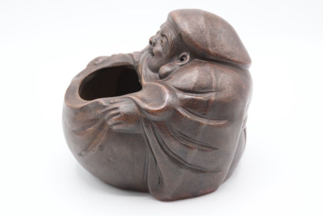 時代物　煙管入れ　灰皿　陶器製