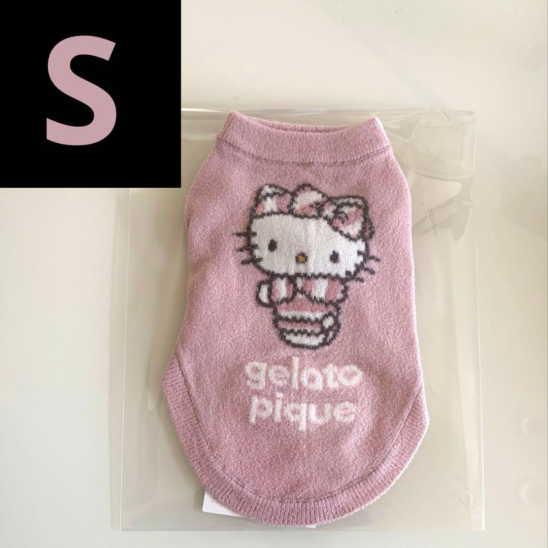 ジェラートピケ キティ CAT＆DOG スムーズィープルオーバー Sサイズ 新品