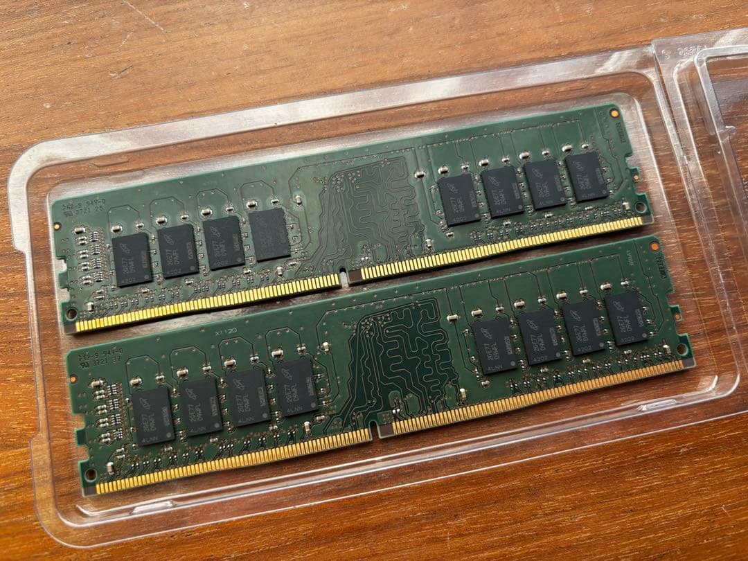 ​Crucial DDR4-3200 16GB×2枚 デスクトップPC用メモリ②
