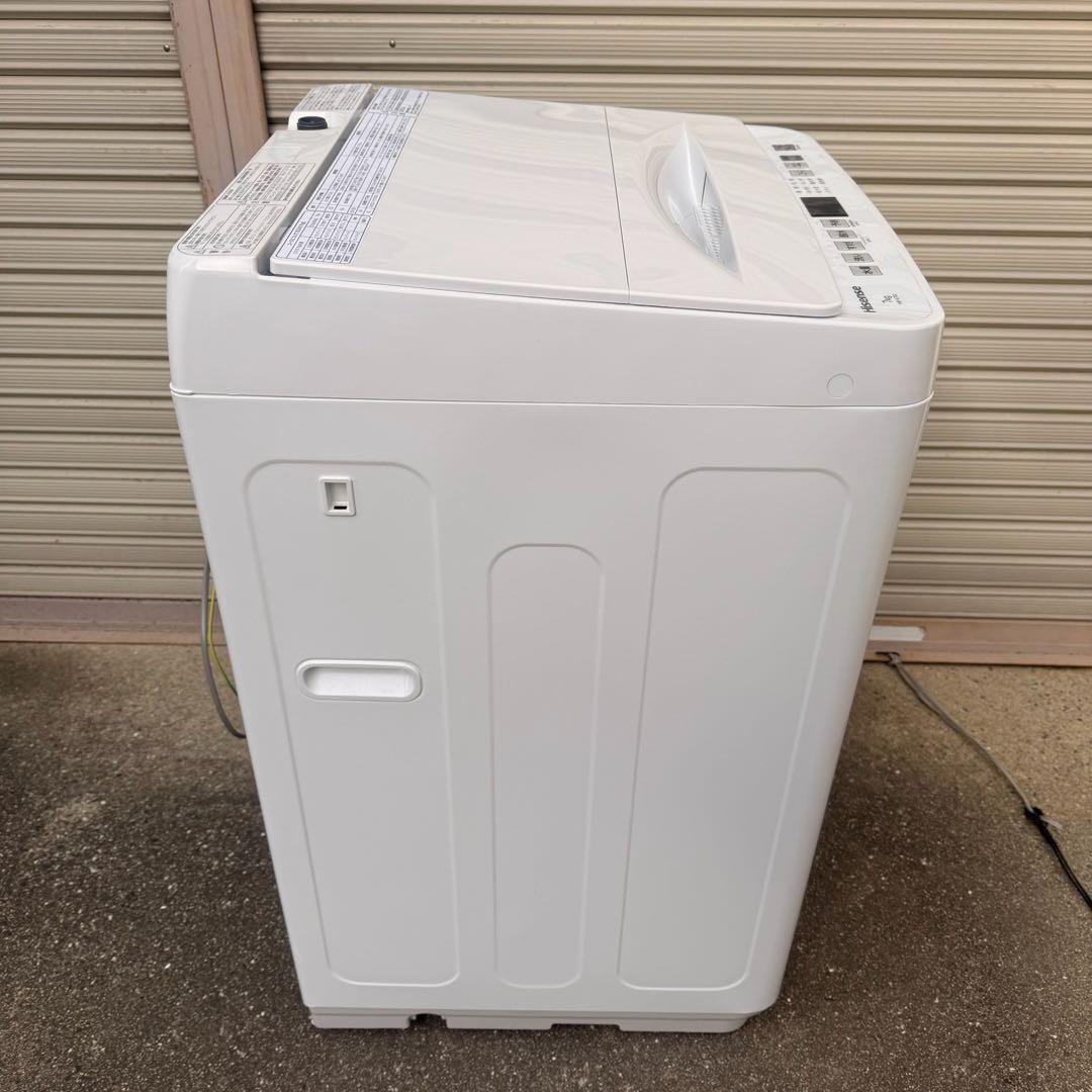 ★ 美品 女性オーナー 2025年製 ハイセンス 洗濯機 HW-K70J 7kg