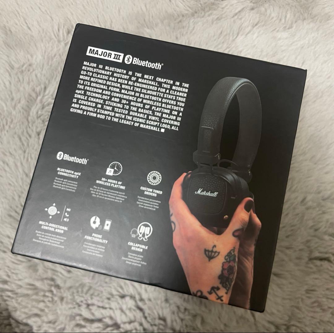 Marshall major3 Bluetooth ヘッドホン