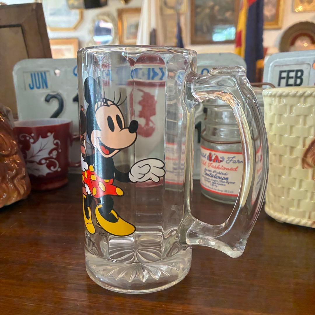 貴重！ミニーマウス　ビールジョッキ　アメリカアンティークBEERマグディズニー