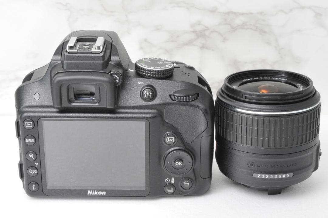 ショット数新品級❣️Nikon D3300 ダブルレンズ スマホ転送 一眼レフ