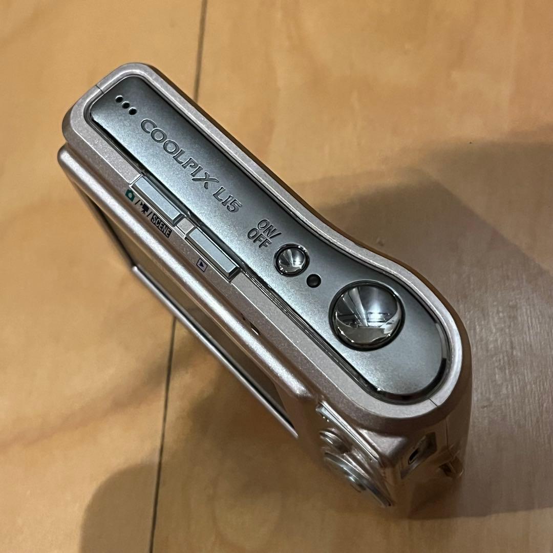 【完動品】 ニコン Nikon COOLPIX L15 ピンク 単３電池駆動