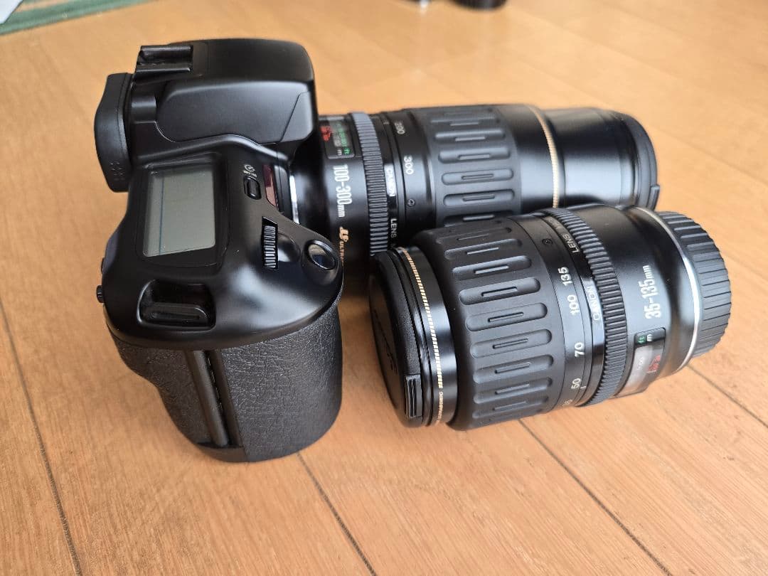 Canon EOS 10QD 一眼レフカメラ ズームレンズ2本付き