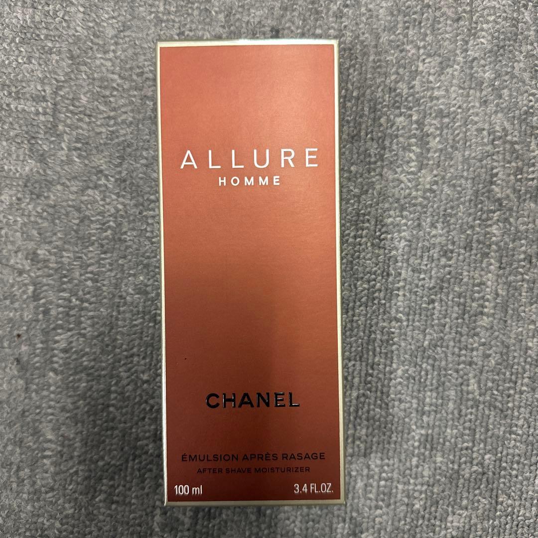 新品未使用シャネル アリュール オム アフターシェイヴ エマルジョン 100ml