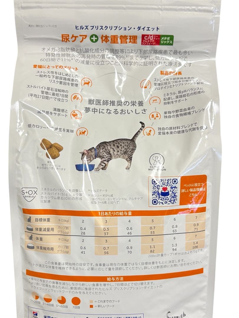 ヒルズ 猫用 c/d マルチケアコンフォート＋メタボリックス 尿ケア＋体重管理