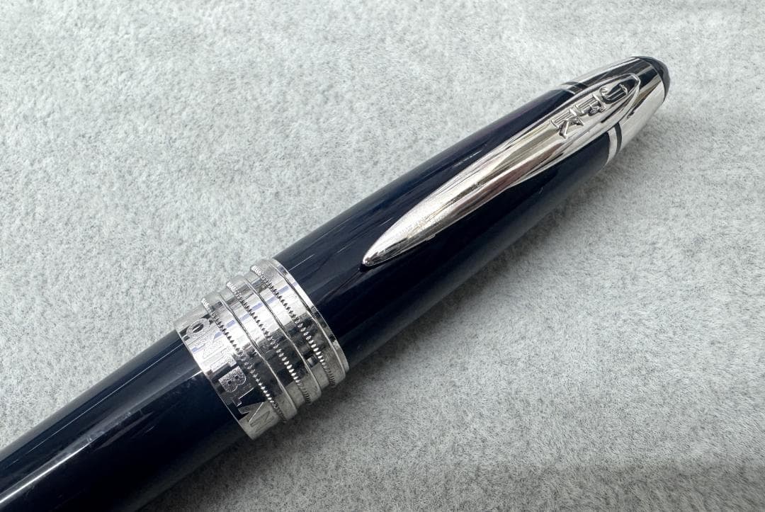 ★ MONTBLANC モンブラン ボールペン JFK　筆記確認済み　ネイビー