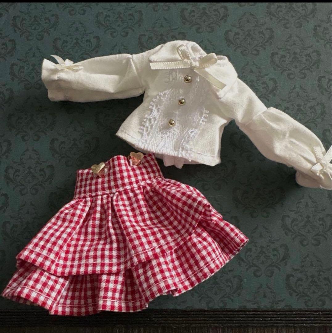 いちごじゃむ　22センチドール服　ハンドメイドセット