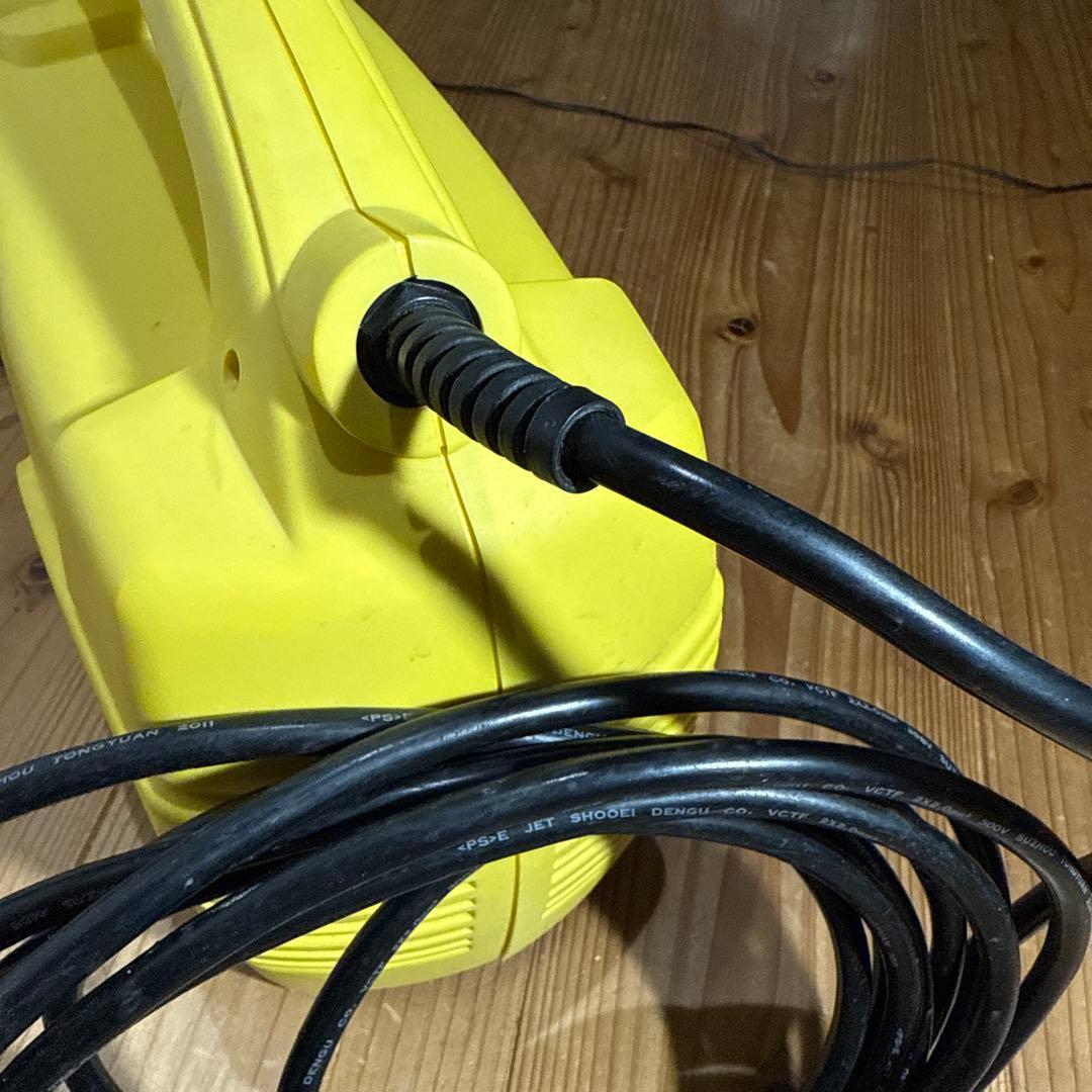 中古品KARCHERケルヒャー家庭用高圧洗浄機K2.010