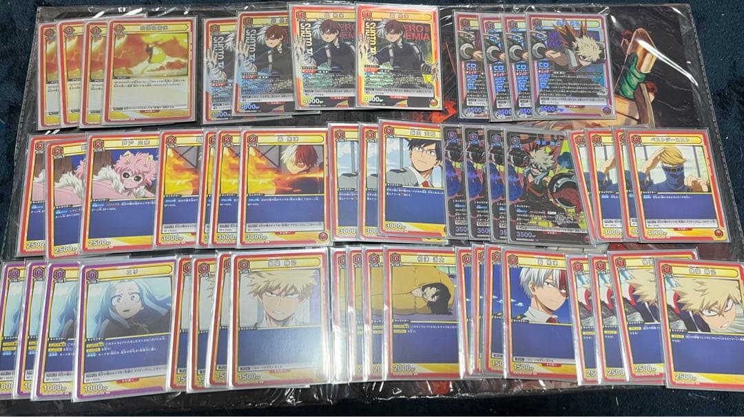 僕のヒーローアカデミア　赤爆豪轟デッキ