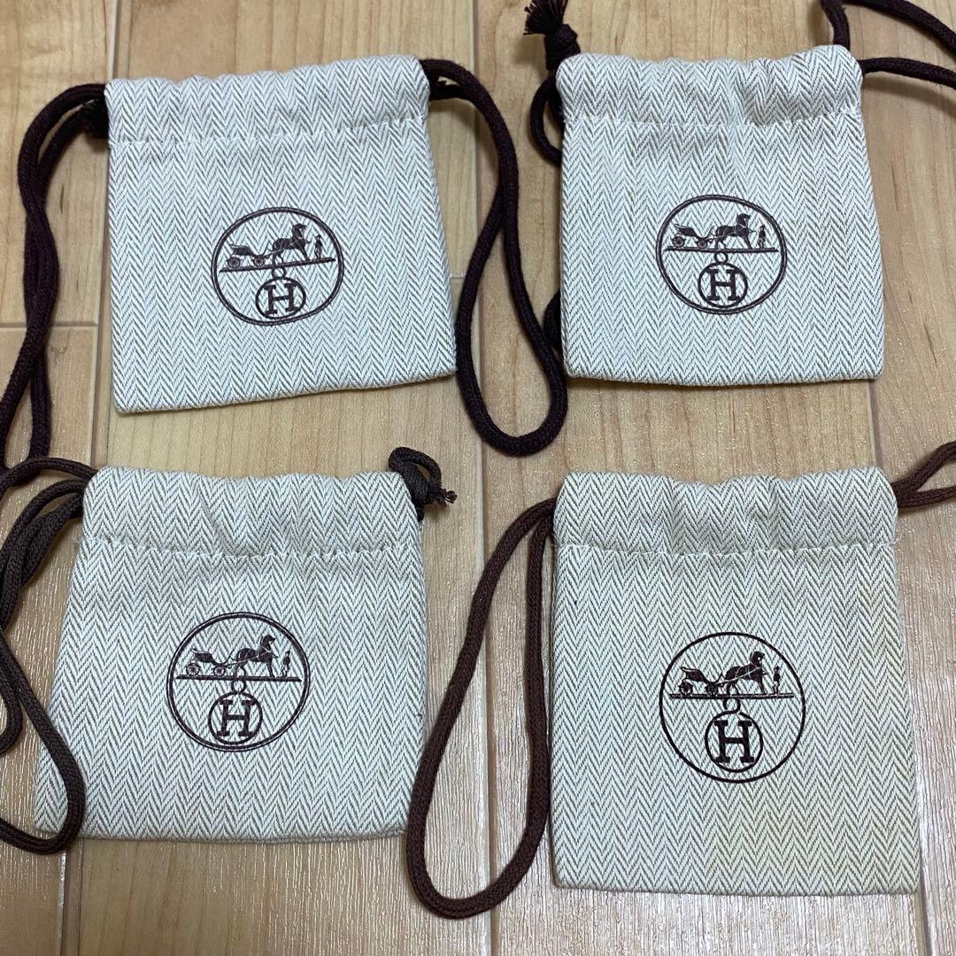 HERMES エルメス 保存袋 ミニ 4枚セット