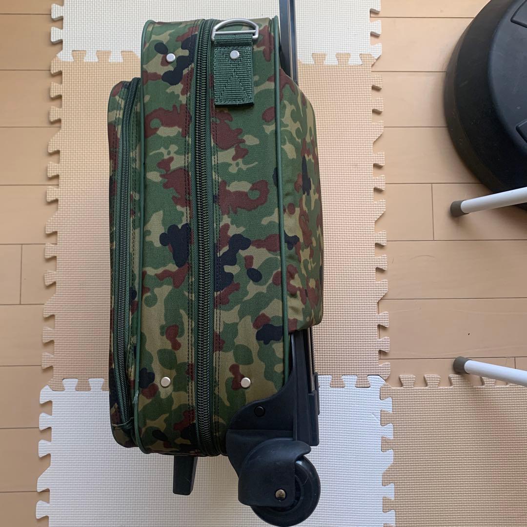 迷彩柄キャリーカート 中型　自衛隊迷彩スーツケース
