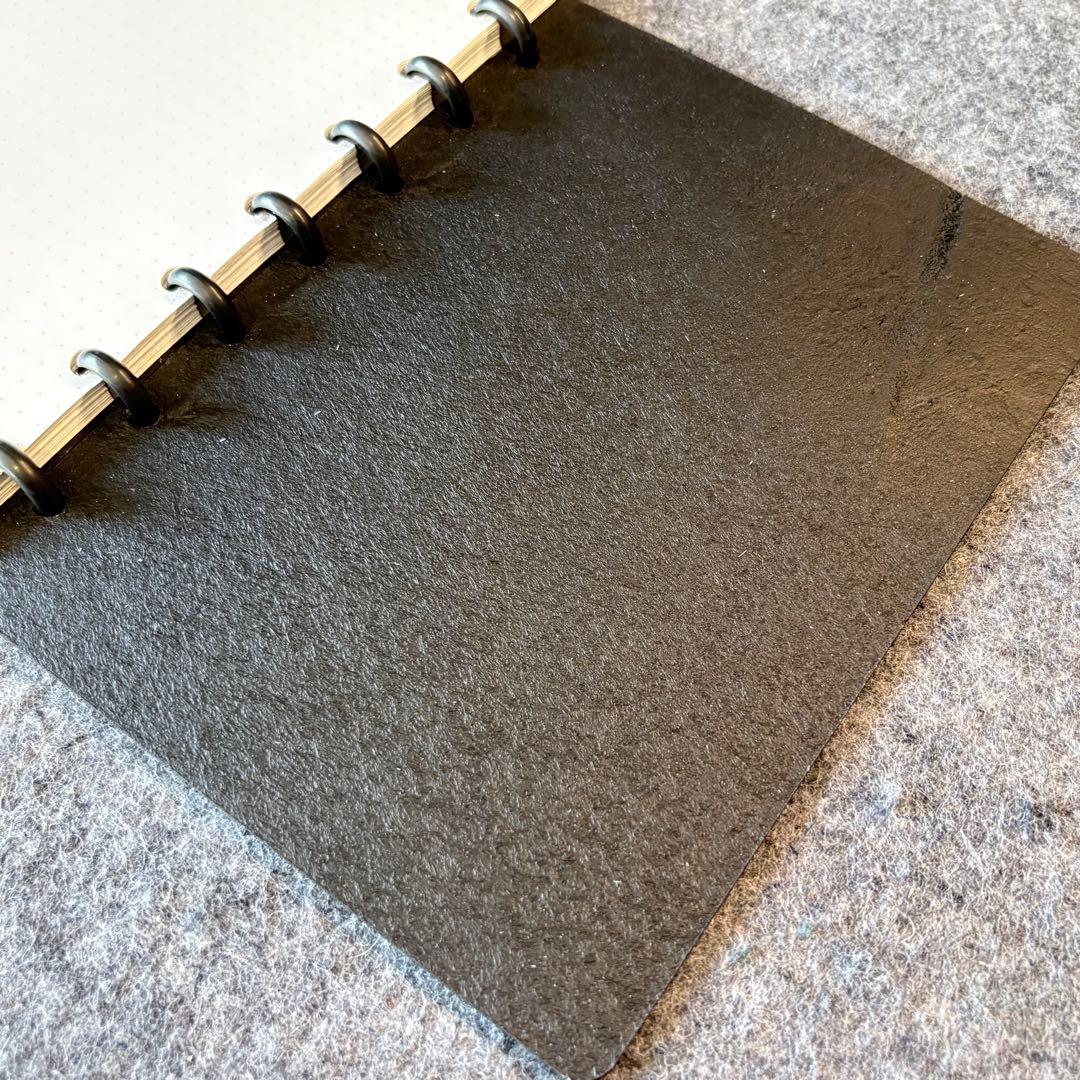 グローブメイド Grovemade レザーノートMedium Black