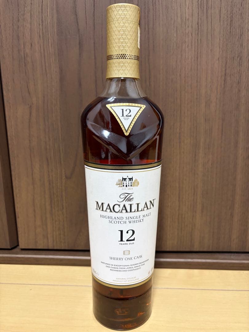 The Macallan 12 Years Old シェリーオーク樽