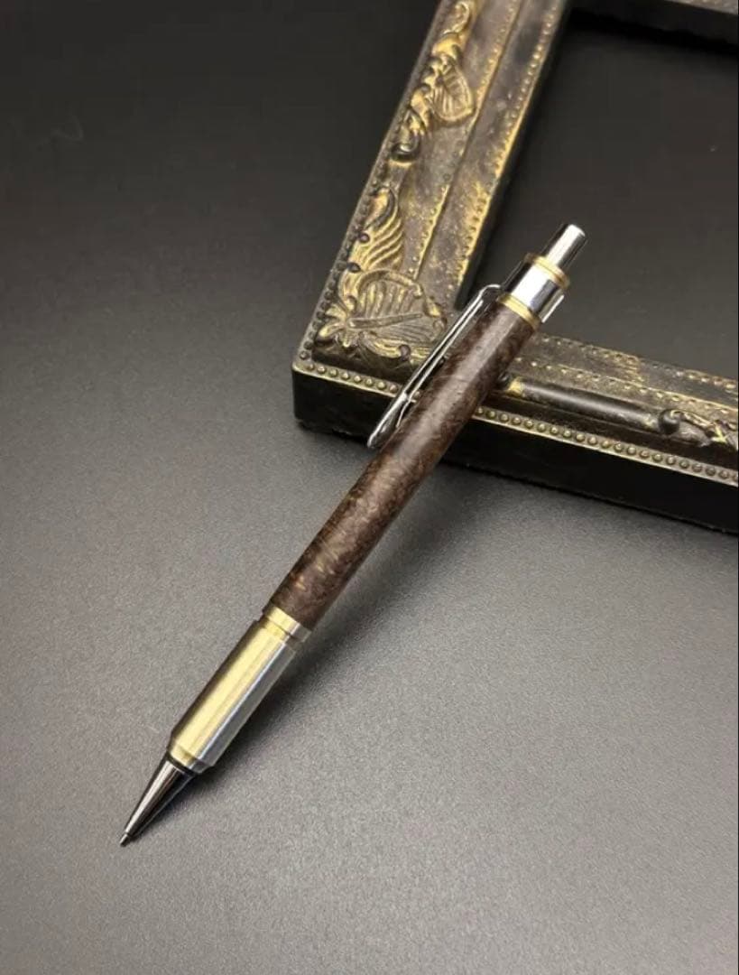 新品未使用　Flamberg/フランベルク　木製手帳シャープペン