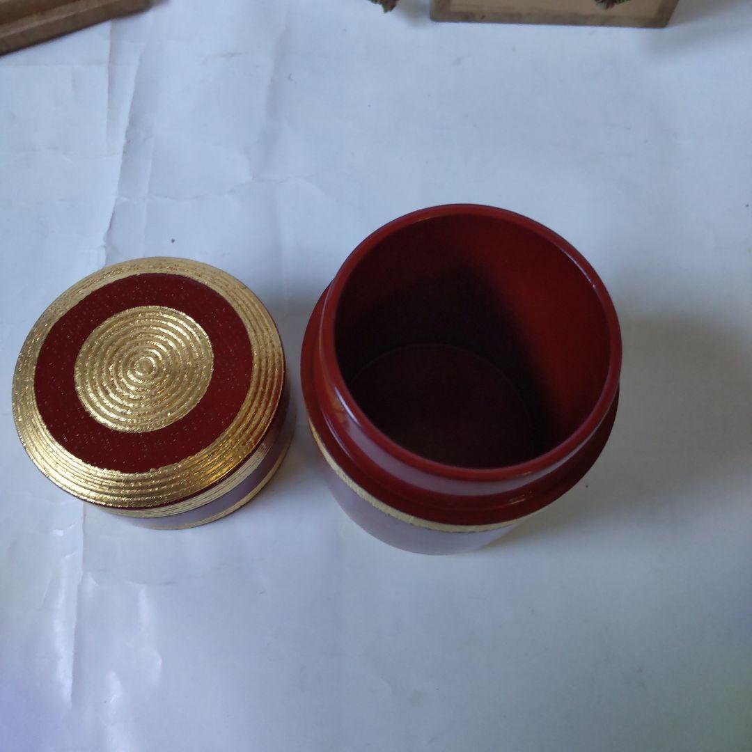 金彩 独楽棗 好 玉泉堂 畠山 茶入 茶器 棗 共箱 漆器 漆芸 茶道具 新品