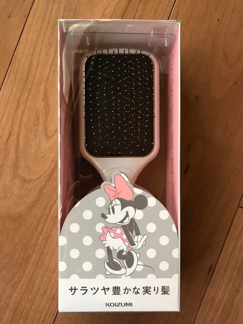 Disney ミニー　KOIZUMI　リセットブラシ ヘアブラシ　美髪
