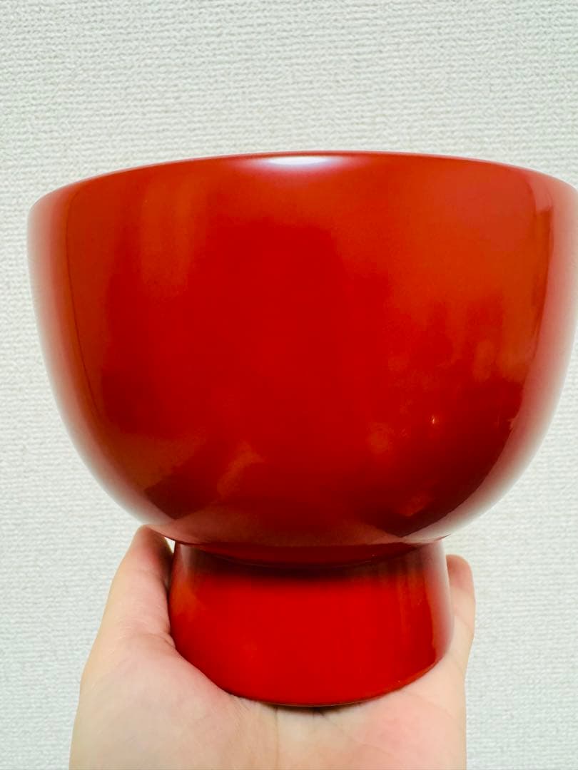 輪島塗 朱合鹿椀 お椀