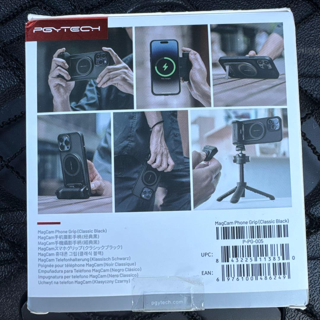 スマホアクセサリー MagCam Phone Grip (Classic Black)