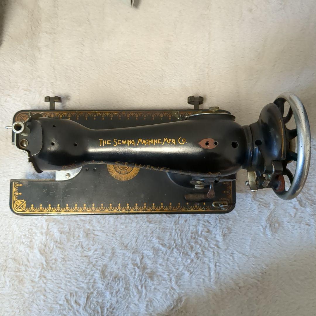 The SEWING MACHINE　MFG.CO 手回しミシン　骨董　希少