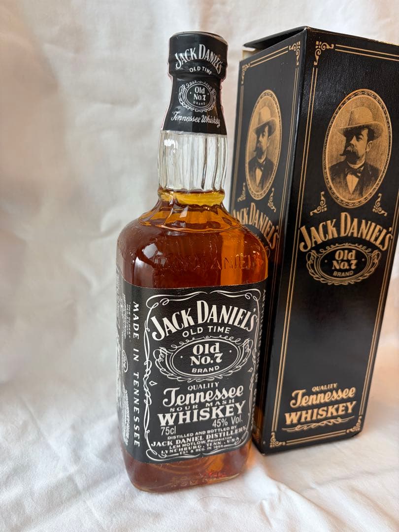 【希少・古酒】ジャックダニエル オールド No.7 45度 750ml 箱付き