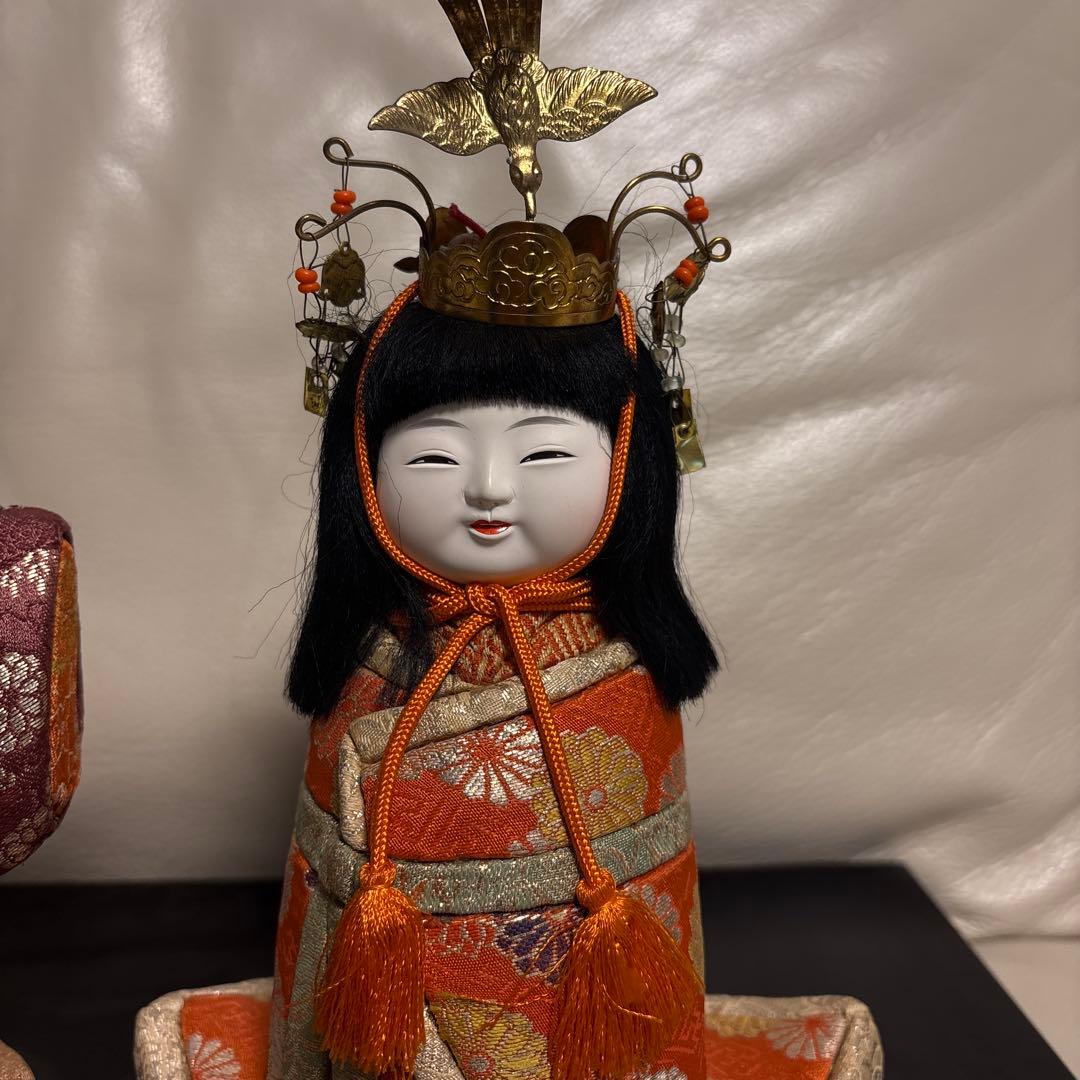 木目込み人形の雛人形