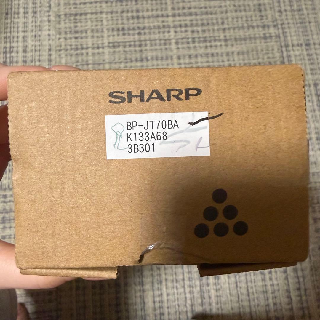 【未使用】SHARP BP-JT70BA ブラック トナーカートリッジ