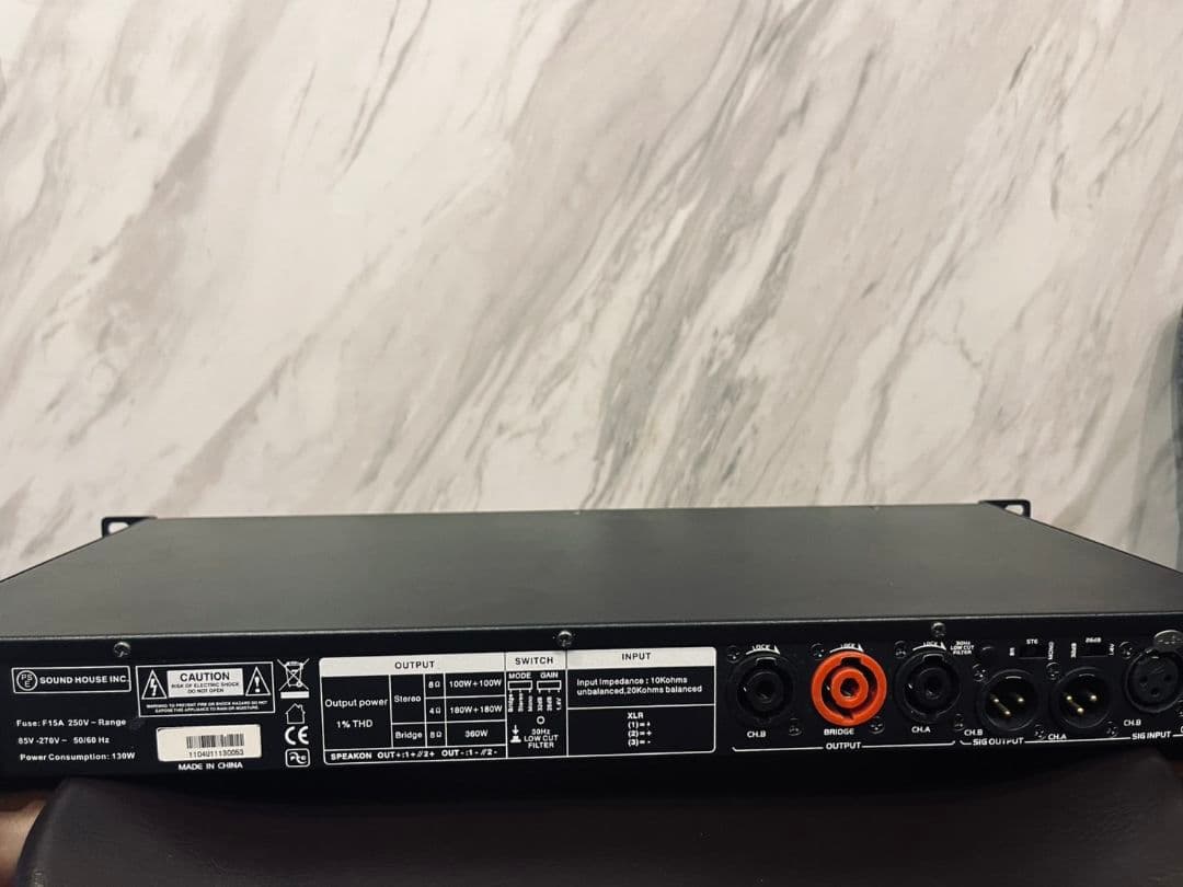 アンプ CLASSIC PRO DCP400