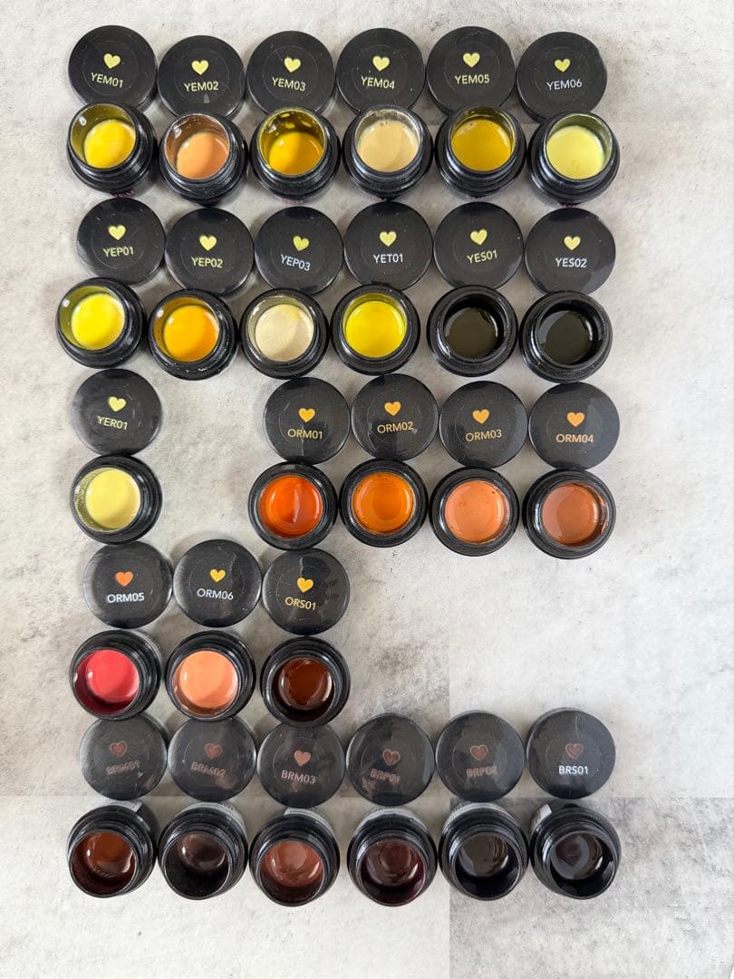 ジェルネイル　LUCU GEL 181色 +未開封18個 セット
