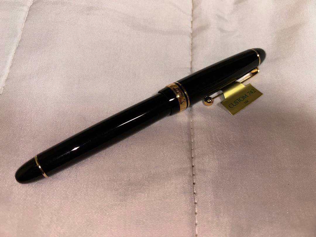 未使用 CUSTOM 742 万年筆 EF 極細字