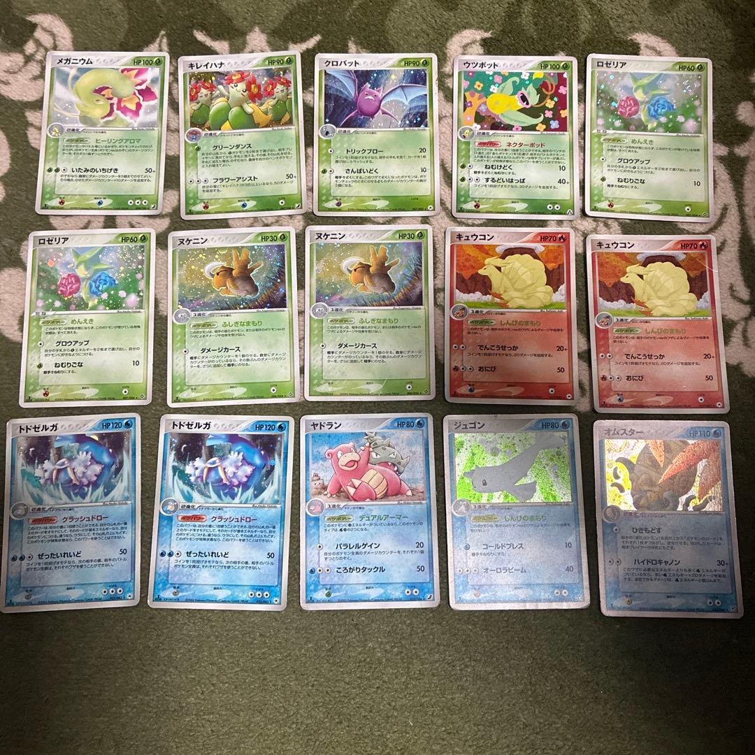 え*示様 ポケモンカード　ルビサファ　レア　キラ　43枚セット　引退品