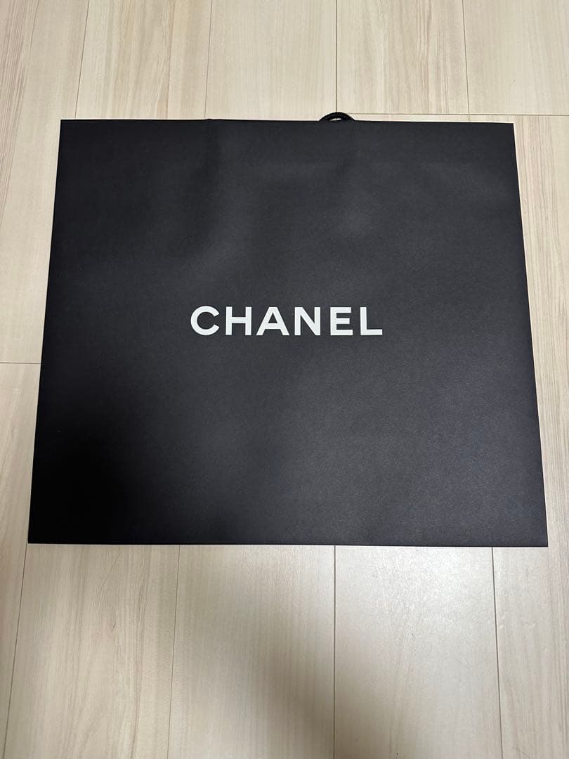 CHANEL シャネル　空箱　マグネット　カメリア　リボン　紙袋