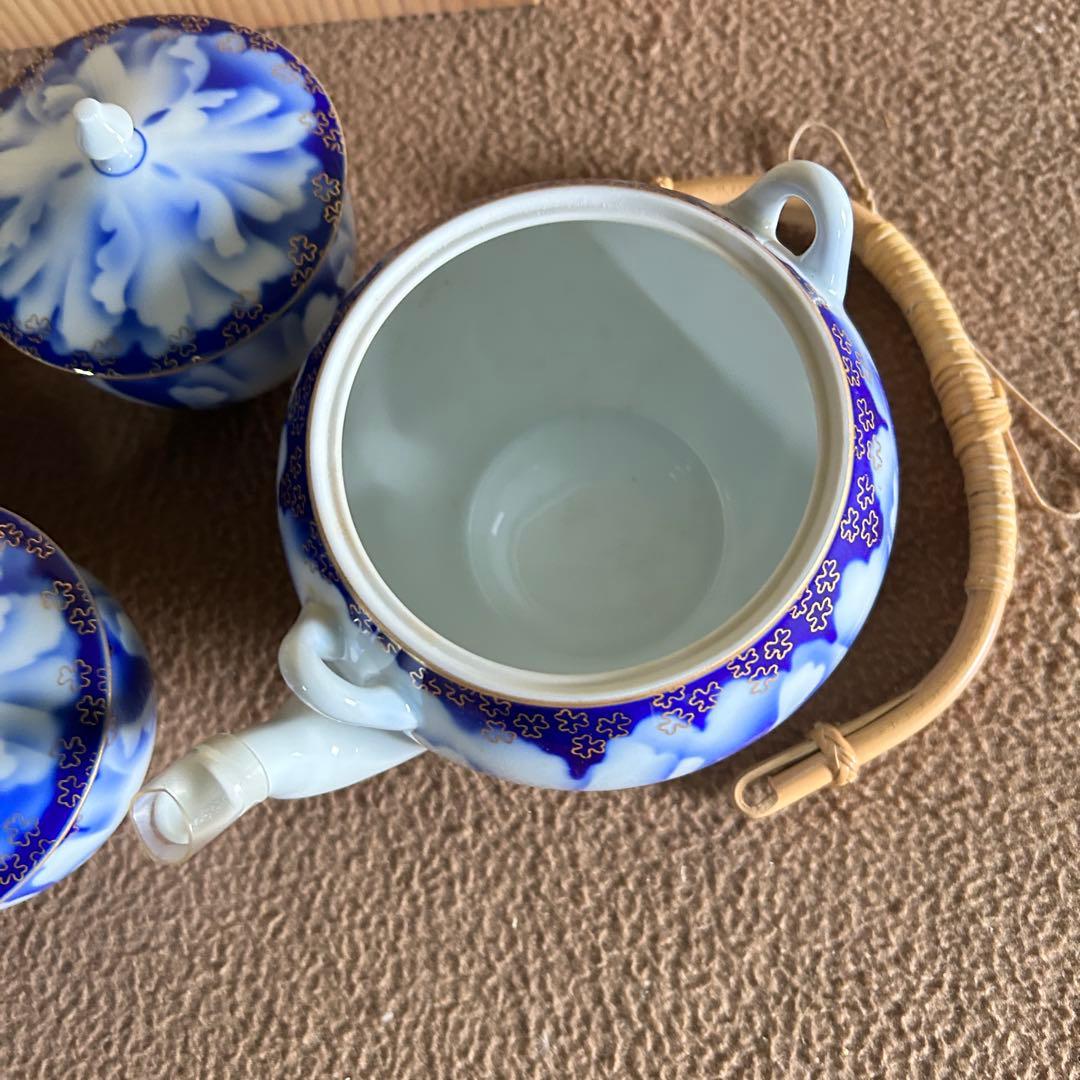 DB24★深川製★ 長期保管品 茶器 湯呑みセット 5個 深川 和食器