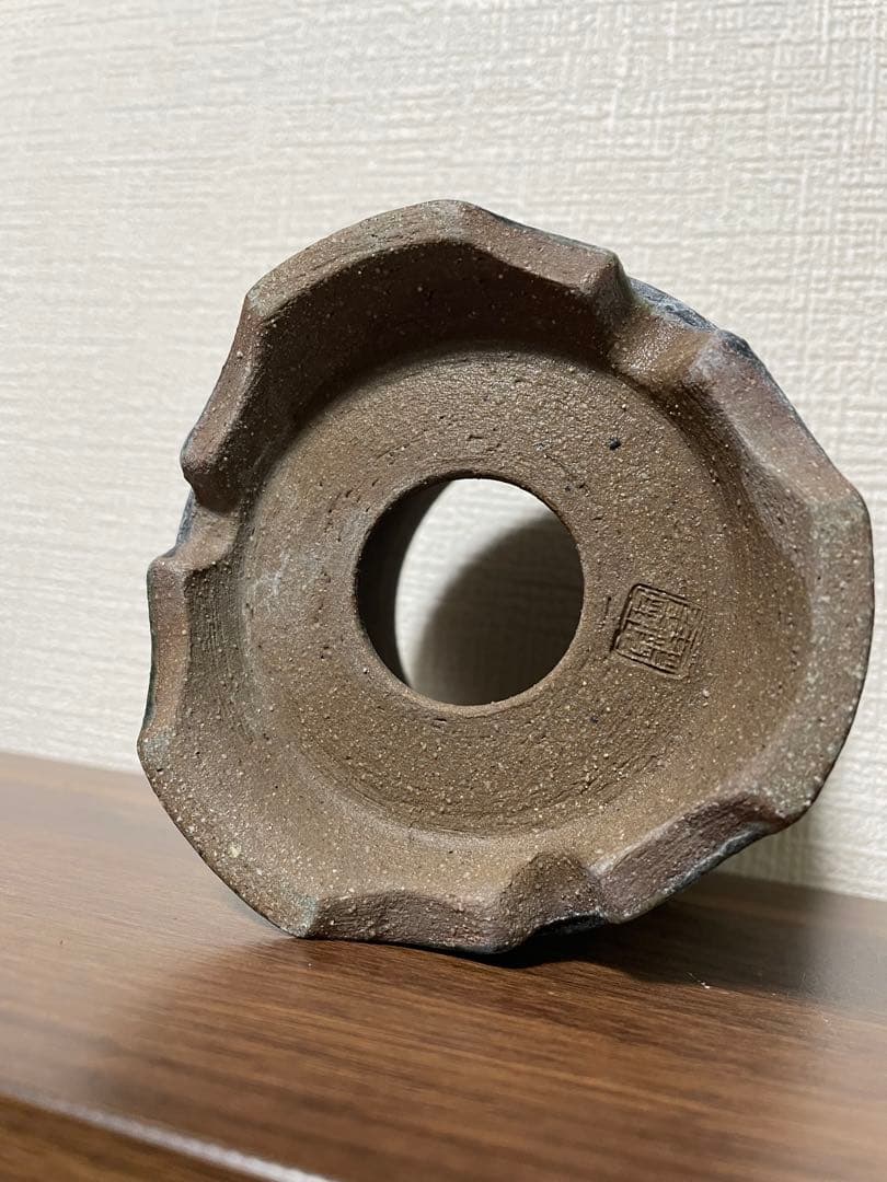 陶翠 東海道五十三次 戸塚図 盆栽鉢 懸崖鉢 蘭鉢 古鉢 時代物