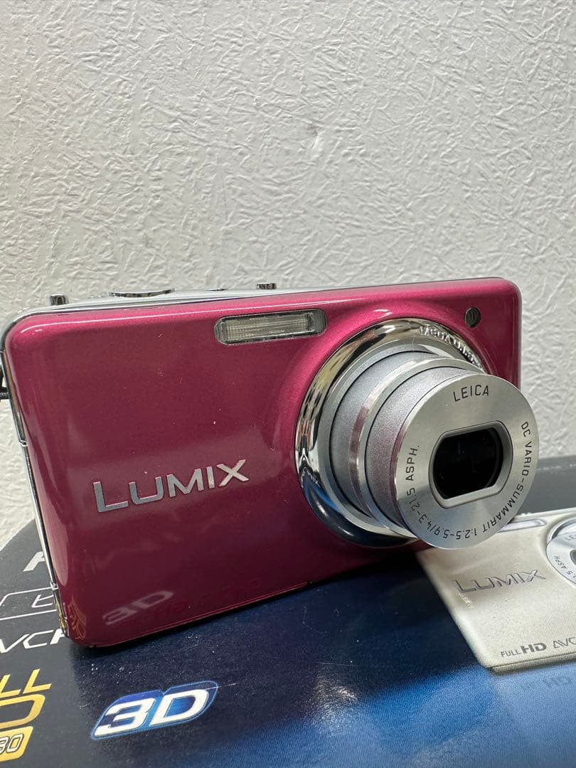Panasonic LUMIX FX77 ピンク　付属品あり